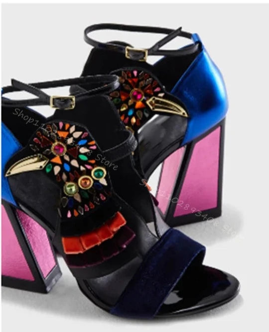 donnafashion.co - אופנת נשים - סנדלי עקב - סנדלי עקב EDEN