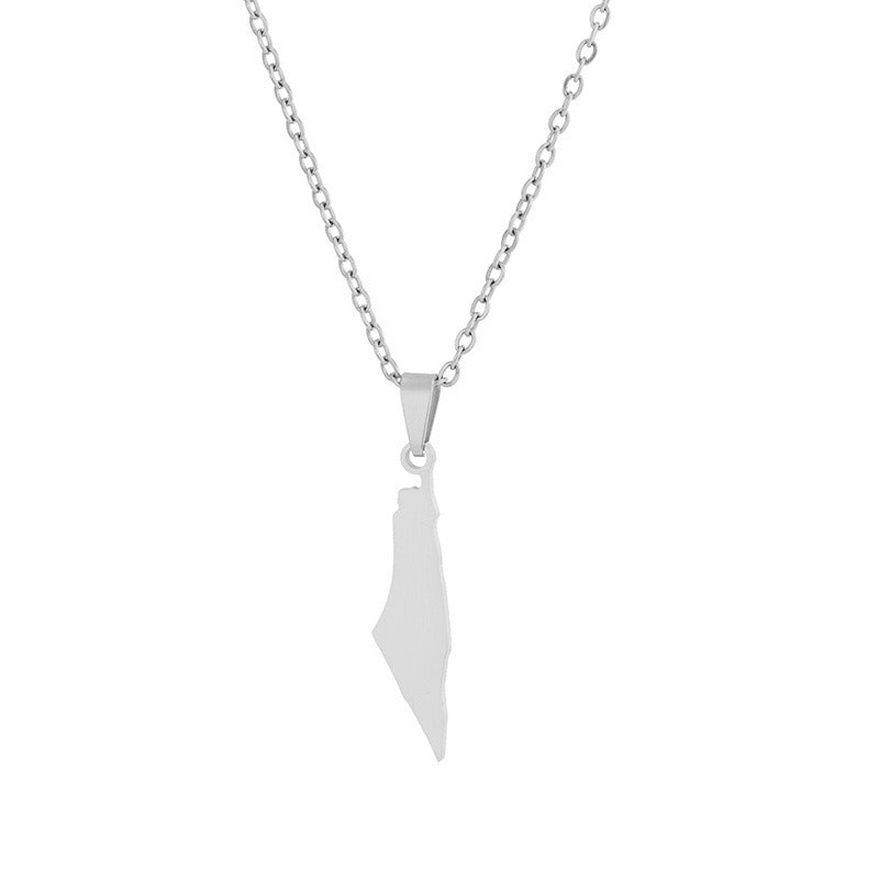 שרשרת מפת ישראל