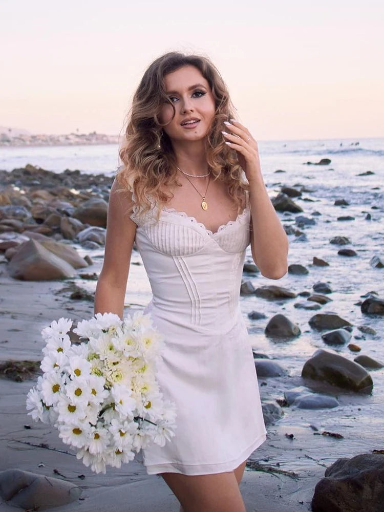 DONNA שמלת WHITE NOON