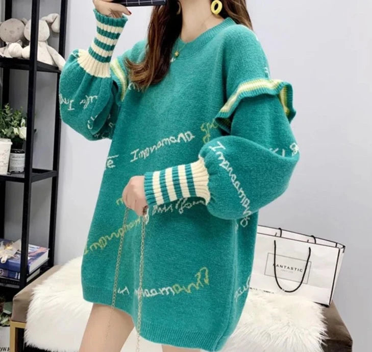 סווטשירט אוברסייז ראפלס