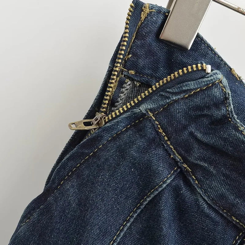 חצאית ג'ינס מרי - - donnafashion.co