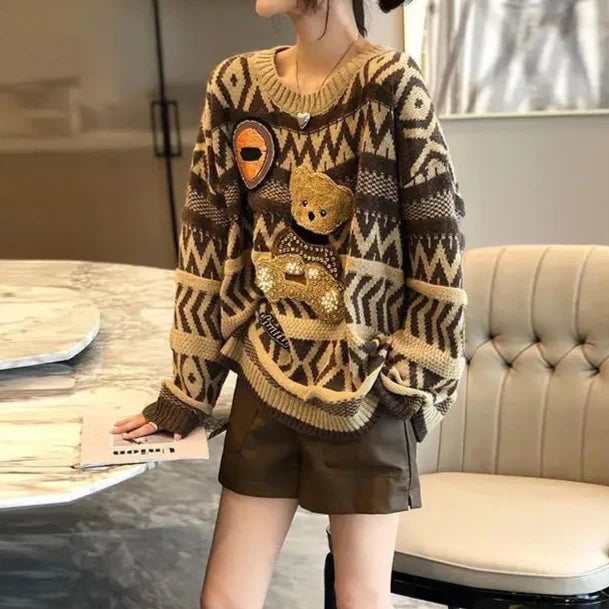 סוודר טדי בר