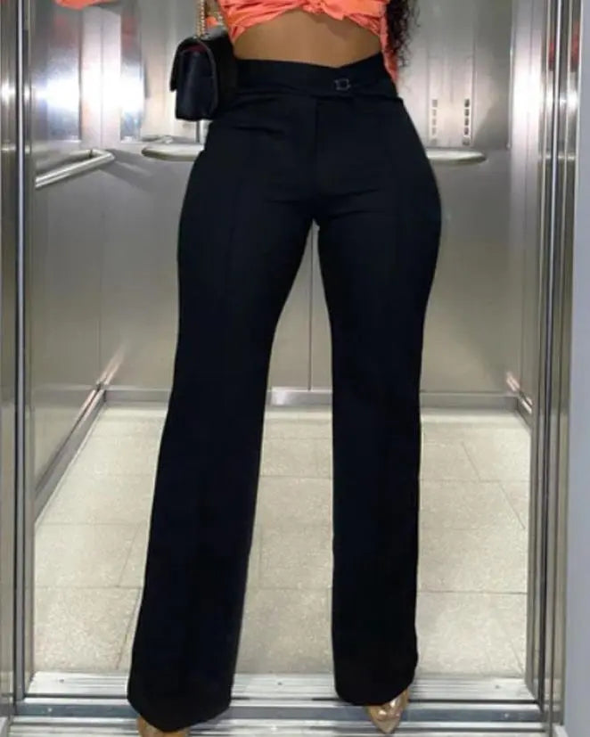 DONNA מכנס זיפ פליי