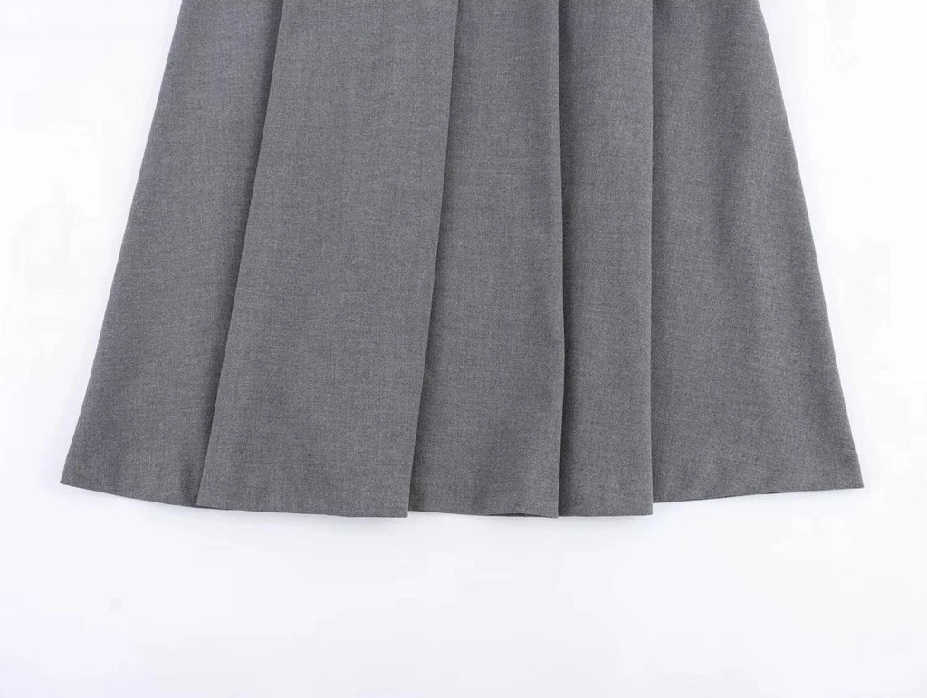 חצאית גריי וינטג' - - donnafashion.co
