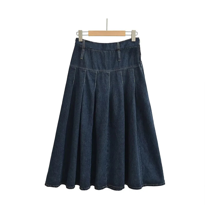 חצאית ג'ינס מרי - - donnafashion.co