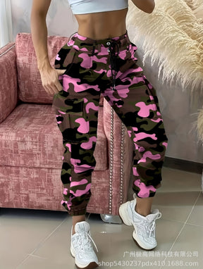 DONNA מכנס CAMOUFLAGE