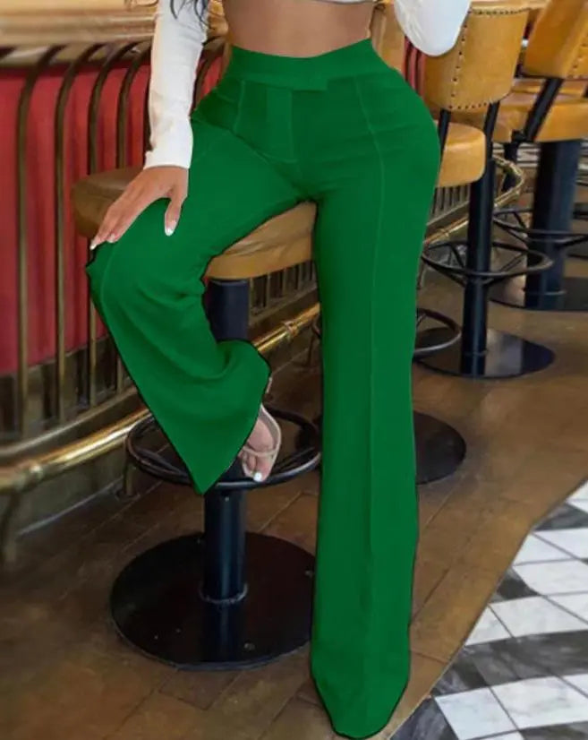 DONNA מכנס זיפ פליי