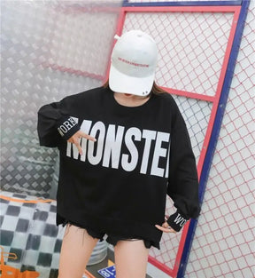 Asymmetric oversized shirt