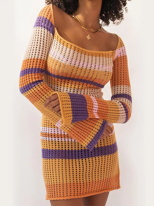 שמלה סרוגה אסקווייר