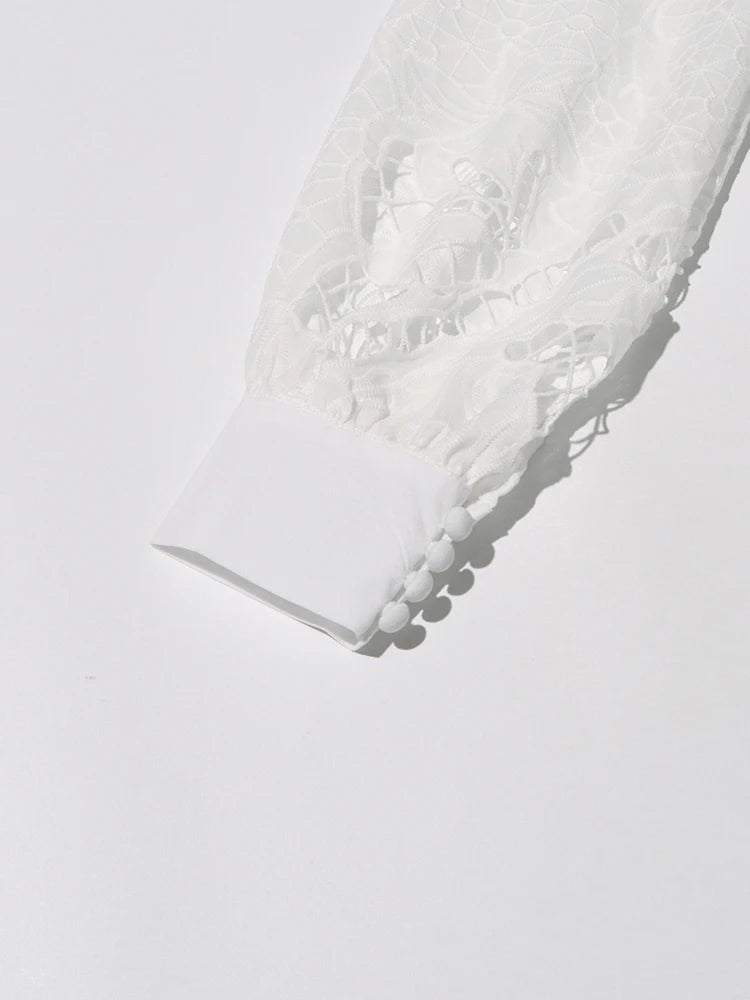 donnafashion.co - אופנת נשים - שמלות - שמלה לבנה אלומה