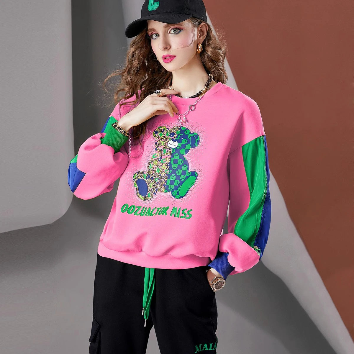 Flashy chic sweatshirt 