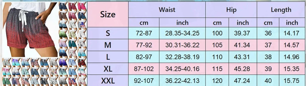 מכנס קצר PRINT - DONNA