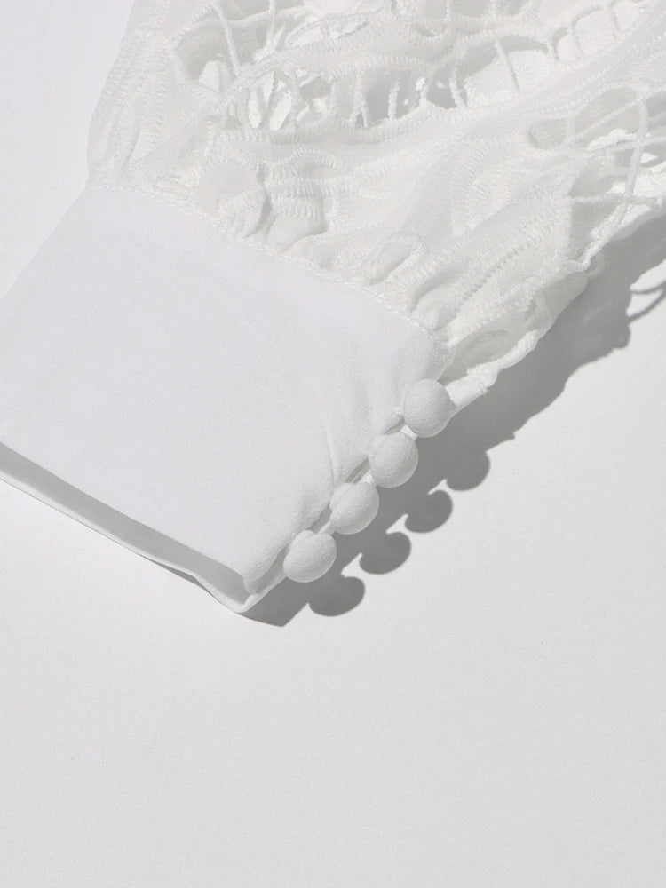 donnafashion.co - אופנת נשים - שמלות - שמלה לבנה אלומה