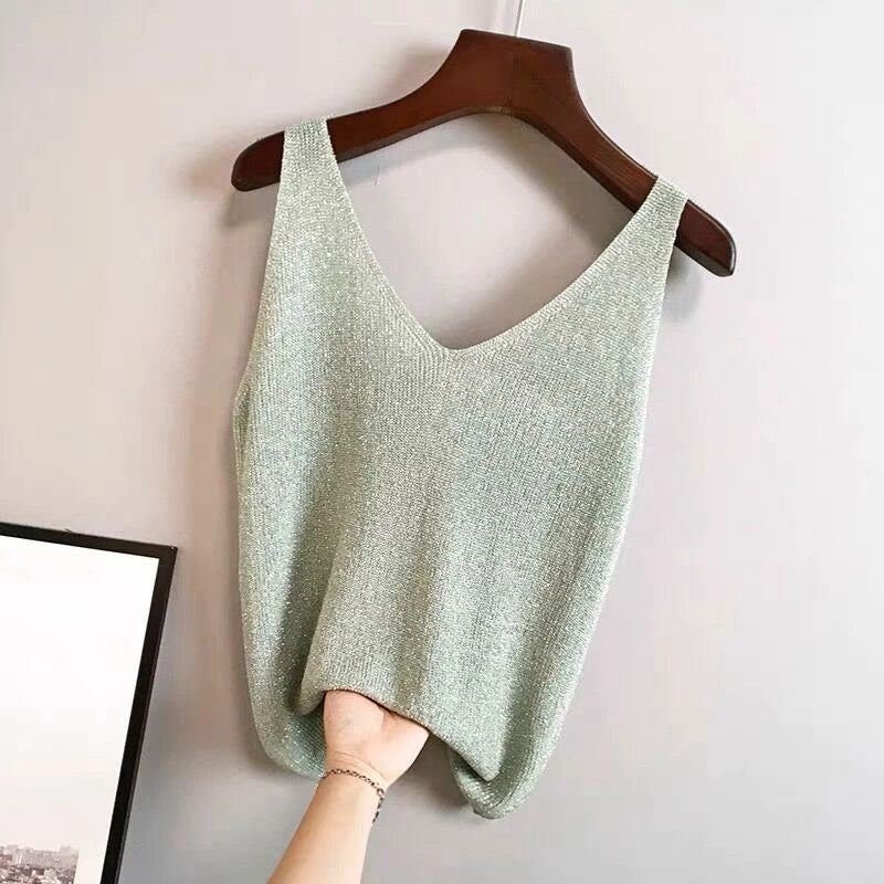 donnafashion.co - אופנת נשים - חולצות נשים - טופ טאנק LUNA