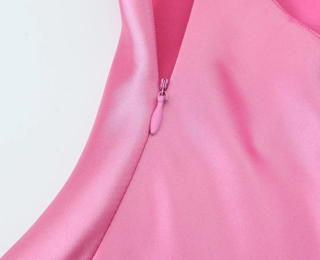 שמלת סאטן MAEL