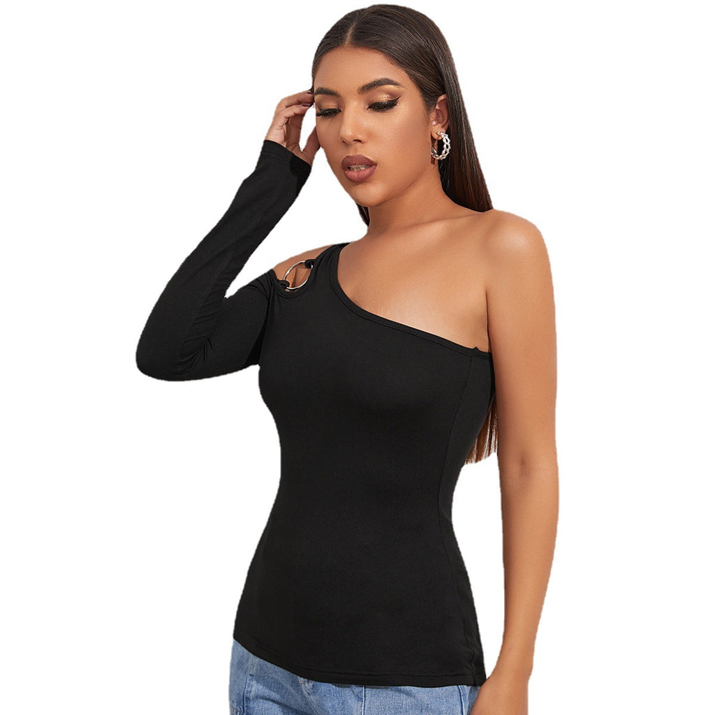 טופ אוף שולדר רייבן - DONNA